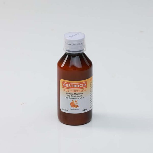 GESTROCID PLUS SUSPENSION (ORANGE FLAVOUR)