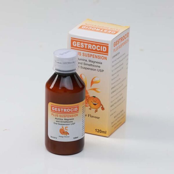 GESTROCID PLUS SUSPENSION (ORANGE FLAVOUR)