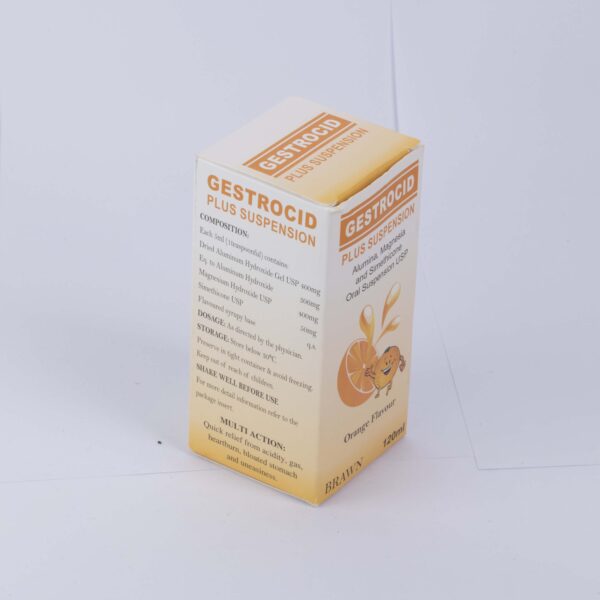 GESTROCID PLUS SUSPENSION (ORANGE FLAVOUR)