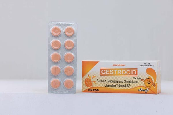 cover GESTROCID (ORANGE, STRAWBERRY, PINEAPPLE & MIXED FRUIT FLAVOUR)