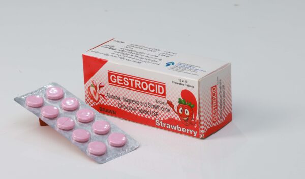 cover GESTROCID (ORANGE, STRAWBERRY, PINEAPPLE & MIXED FRUIT FLAVOUR)